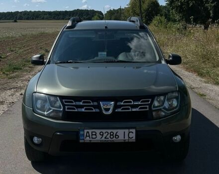 Зеленый Дачия Duster, объемом двигателя 1.46 л и пробегом 250 тыс. км за 10800 $, фото 1 на Automoto.ua