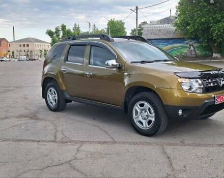 Зеленый Дачия Duster, объемом двигателя 1.5 л и пробегом 161 тыс. км за 12400 $, фото 1 на Automoto.ua