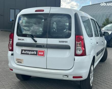 Дачия Logan MCV 2012 в Львове на Automoto.ua Белый Дачия Logan MCV, объемом двигателя 1.6 л и пробегом 214 тыс. км за 6890 $, фото 7 на Automoto.ua