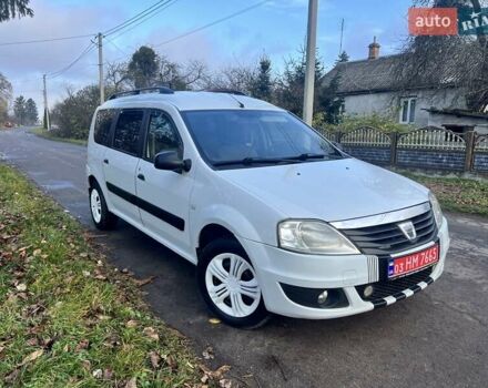 Белый Дачия Logan MCV, объемом двигателя 1.6 л и пробегом 231 тыс. км за 4950 $, фото 24 на Automoto.ua
