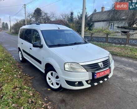 Білий Дачія Logan MCV, об'ємом двигуна 1.6 л та пробігом 231 тис. км за 5100 $, фото 31 на Automoto.ua