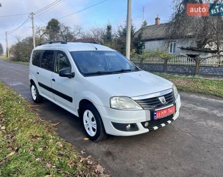 Белый Дачия Logan MCV, объемом двигателя 1.6 л и пробегом 231 тыс. км за 4950 $, фото 46 на Automoto.ua