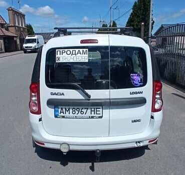 Белый Дачия Logan MCV, объемом двигателя 1.5 л и пробегом 280 тыс. км за 5650 $, фото 4 на Automoto.ua