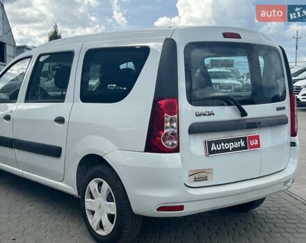 Дачия Logan MCV 2012 в Львове на Automoto.ua Белый Дачия Logan MCV, объемом двигателя 1.6 л и пробегом 214 тыс. км за 6890 $, фото 5 на Automoto.ua