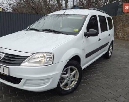 Белый Дачия Logan MCV, объемом двигателя 1.6 л и пробегом 182 тыс. км за 5900 $, фото 1 на Automoto.ua
