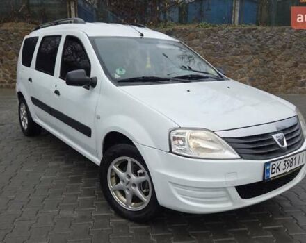 Белый Дачия Logan MCV, объемом двигателя 1.6 л и пробегом 182 тыс. км за 5900 $, фото 5 на Automoto.ua