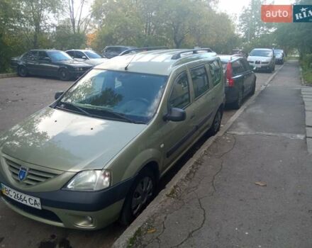 Бежевый Дачия Logan MCV, объемом двигателя 1.6 л и пробегом 285 тыс. км за 5600 $, фото 25 на Automoto.ua