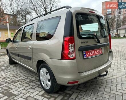 Бежевий Дачія Logan MCV, об'ємом двигуна 1.6 л та пробігом 109 тис. км за 6499 $, фото 6 на Automoto.ua