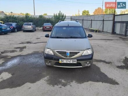 Дачия Logan MCV 2008 в Ивано-Франковске на Automoto.ua Бежевый Дачия Logan MCV, объемом двигателя 1.6 л и пробегом 382 тыс. км за 3000 $, фото 1 на Automoto.ua