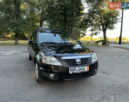 Черный Дачия Logan MCV, объемом двигателя 1.6 л и пробегом 143 тыс. км за 6850 $, фото 5 на Automoto.ua