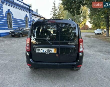 Черный Дачия Logan MCV, объемом двигателя 1.6 л и пробегом 143 тыс. км за 6850 $, фото 12 на Automoto.ua