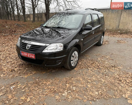 Черный Дачия Logan MCV, объемом двигателя 1.6 л и пробегом 233 тыс. км за 6500 $, фото 8 на Automoto.ua
