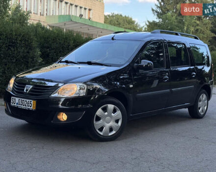 Черный Дачия Logan MCV, объемом двигателя 1.6 л и пробегом 144 тыс. км за 6350 $, фото 1 на Automoto.ua