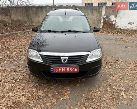 Черный Дачия Logan MCV, объемом двигателя 1.6 л и пробегом 233 тыс. км за 6500 $, фото 1 на Automoto.ua
