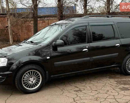 Черный Дачия Logan MCV, объемом двигателя 1.6 л и пробегом 197 тыс. км за 7250 $, фото 1 на Automoto.ua