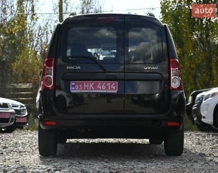 Черный Дачия Logan MCV, объемом двигателя 1.6 л и пробегом 135 тыс. км за 6950 $, фото 8 на Automoto.ua