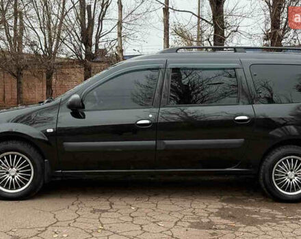 Черный Дачия Logan MCV, объемом двигателя 1.6 л и пробегом 197 тыс. км за 7250 $, фото 2 на Automoto.ua