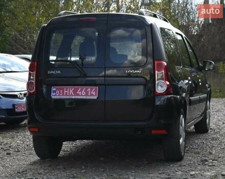 Черный Дачия Logan MCV, объемом двигателя 1.6 л и пробегом 135 тыс. км за 6950 $, фото 9 на Automoto.ua