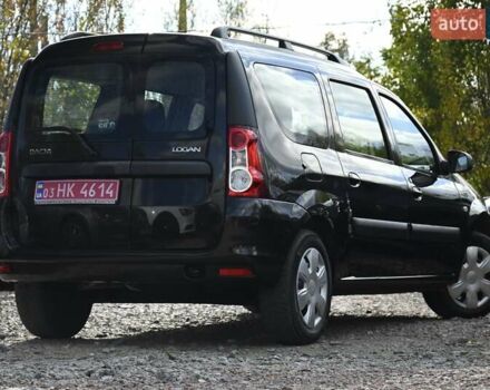 Черный Дачия Logan MCV, объемом двигателя 1.6 л и пробегом 135 тыс. км за 6950 $, фото 10 на Automoto.ua