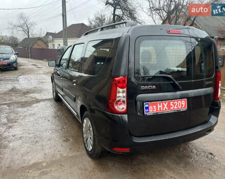 Черный Дачия Logan MCV, объемом двигателя 1.6 л и пробегом 220 тыс. км за 6900 $, фото 19 на Automoto.ua