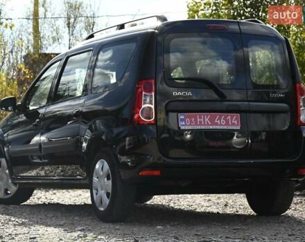 Черный Дачия Logan MCV, объемом двигателя 1.6 л и пробегом 135 тыс. км за 6950 $, фото 7 на Automoto.ua