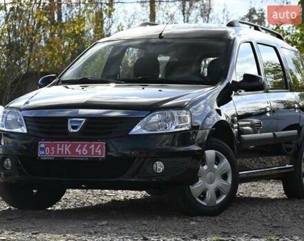 Черный Дачия Logan MCV, объемом двигателя 1.6 л и пробегом 135 тыс. км за 6950 $, фото 6 на Automoto.ua