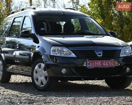 Черный Дачия Logan MCV, объемом двигателя 1.6 л и пробегом 135 тыс. км за 6950 $, фото 1 на Automoto.ua