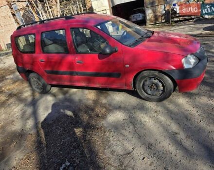 Червоний Дачія Logan MCV, об'ємом двигуна 1.6 л та пробігом 290 тис. км за 3500 $, фото 6 на Automoto.ua