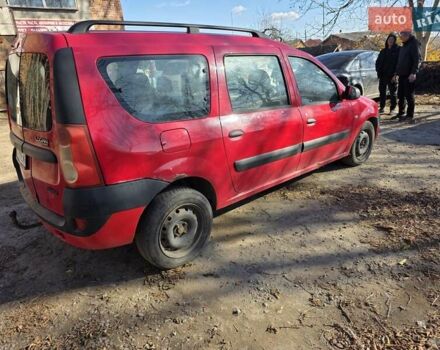 Червоний Дачія Logan MCV, об'ємом двигуна 1.6 л та пробігом 290 тис. км за 3500 $, фото 7 на Automoto.ua