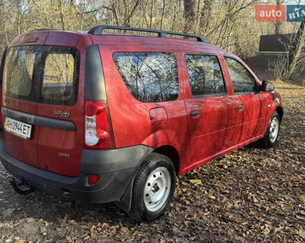 Дачія Logan MCV 2008 у Києві на Automoto.ua Червоний Дачія Logan MCV, об'ємом двигуна 1.6 л та пробігом 81 тис. км за 5300 $, фото 6 на Automoto.ua