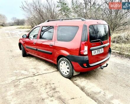 Красный Дачия Logan MCV, объемом двигателя 1.6 л и пробегом 175 тыс. км за 5200 $, фото 3 на Automoto.ua