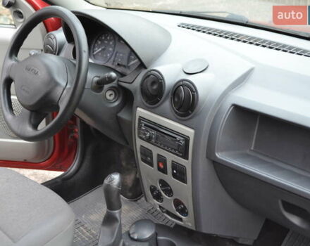 Красный Дачия Logan MCV, объемом двигателя 1.6 л и пробегом 192 тыс. км за 4900 $, фото 19 на Automoto.ua