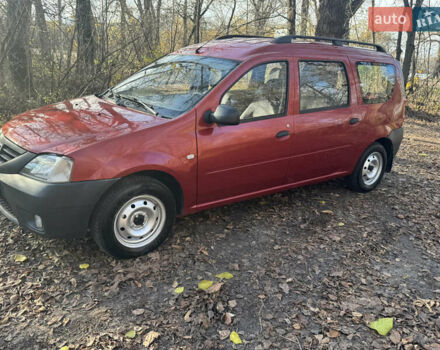 Дачія Logan MCV 2008 у Києві на Automoto.ua Червоний Дачія Logan MCV, об'ємом двигуна 1.6 л та пробігом 81 тис. км за 5300 $, фото 1 на Automoto.ua