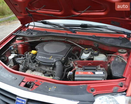 Красный Дачия Logan MCV, объемом двигателя 1.6 л и пробегом 192 тыс. км за 4900 $, фото 41 на Automoto.ua