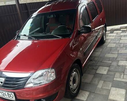 Красный Дачия Logan MCV, объемом двигателя 1.6 л и пробегом 194 тыс. км за 4500 $, фото 3 на Automoto.ua