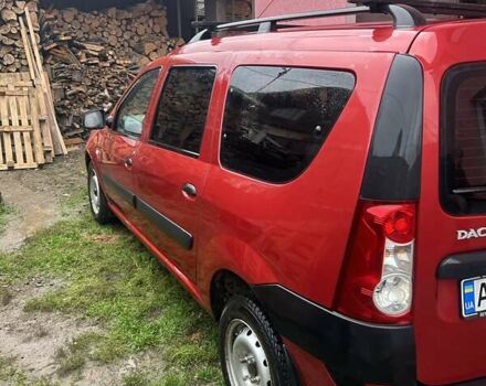 Красный Дачия Logan MCV, объемом двигателя 1.6 л и пробегом 194 тыс. км за 4500 $, фото 23 на Automoto.ua