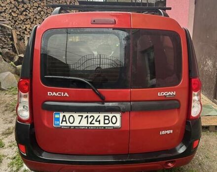 Красный Дачия Logan MCV, объемом двигателя 1.6 л и пробегом 194 тыс. км за 4500 $, фото 27 на Automoto.ua