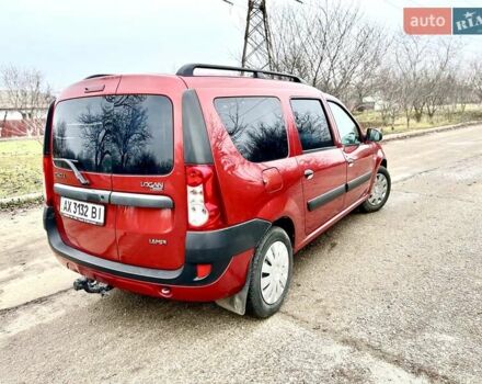 Красный Дачия Logan MCV, объемом двигателя 1.6 л и пробегом 175 тыс. км за 5200 $, фото 2 на Automoto.ua