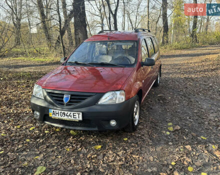 Дачія Logan MCV 2008 у Києві на Automoto.ua Червоний Дачія Logan MCV, об'ємом двигуна 1.6 л та пробігом 81 тис. км за 5300 $, фото 2 на Automoto.ua