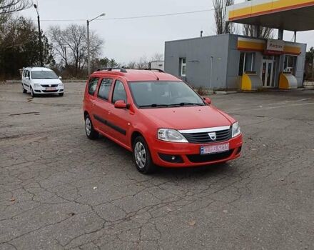 Красный Дачия Logan MCV, объемом двигателя 1.6 л и пробегом 159 тыс. км за 5850 $, фото 16 на Automoto.ua
