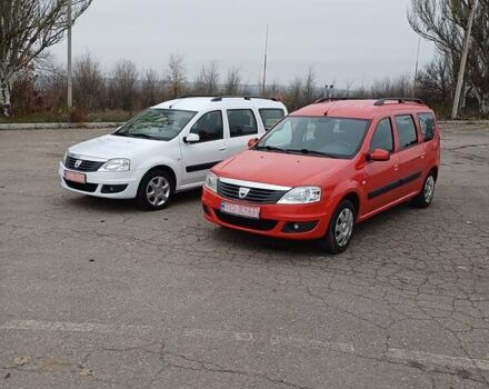 Красный Дачия Logan MCV, объемом двигателя 1.6 л и пробегом 159 тыс. км за 5850 $, фото 14 на Automoto.ua
