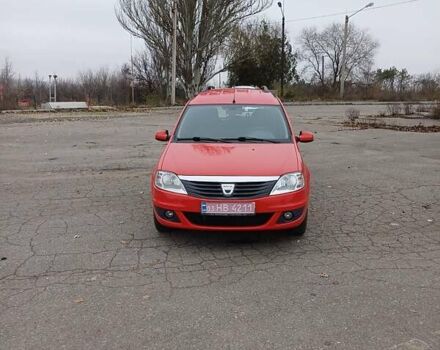 Красный Дачия Logan MCV, объемом двигателя 1.6 л и пробегом 159 тыс. км за 5850 $, фото 15 на Automoto.ua