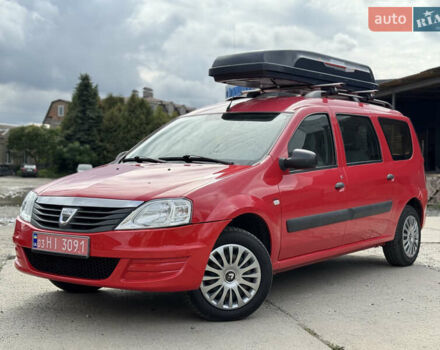 Дачия Logan MCV 2009 в Луцке на Automoto.ua Красный Дачия Logan MCV, объемом двигателя 1.6 л и пробегом 250 тыс. км за 5600 $, фото 2 на Automoto.ua