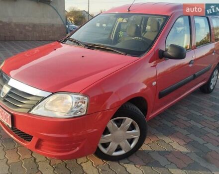 Красный Дачия Logan MCV, объемом двигателя 1.6 л и пробегом 131 тыс. км за 5300 $, фото 5 на Automoto.ua