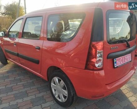 Красный Дачия Logan MCV, объемом двигателя 1.6 л и пробегом 131 тыс. км за 5300 $, фото 8 на Automoto.ua