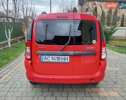 Червоний Дачія Logan MCV, об'ємом двигуна 1.6 л та пробігом 199 тис. км за 4950 $, фото 5 на Automoto.ua