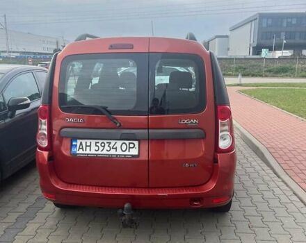 Червоний Дачія Logan MCV, об'ємом двигуна 1.6 л та пробігом 226 тис. км за 6000 $, фото 3 на Automoto.ua