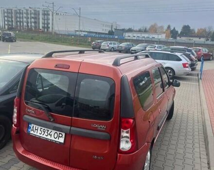Червоний Дачія Logan MCV, об'ємом двигуна 1.6 л та пробігом 226 тис. км за 6000 $, фото 4 на Automoto.ua