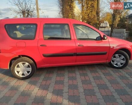 Красный Дачия Logan MCV, объемом двигателя 1.6 л и пробегом 131 тыс. км за 5300 $, фото 6 на Automoto.ua