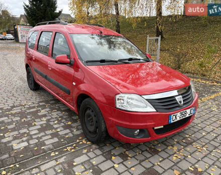 Дачия Logan MCV 2011 в Ровно на Automoto.ua Красный Дачия Logan MCV, объемом двигателя 1.6 л и пробегом 190 тыс. км за 5550 $, фото 3 на Automoto.ua